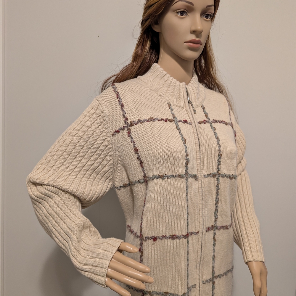 Dressbarn Full Zip Sweater – Size 18/20 #778